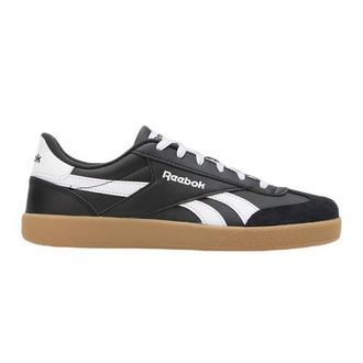 Reebok Heren Smash Edge Leren Trainers (Zwart, Wit)