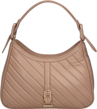 La Carrie Plumar Leren Tas - Dames - Schoudertassen - Beige - ONE Size - Leer - Tassen