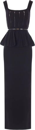 Elisabetta Franchi Knit Dress With Belt