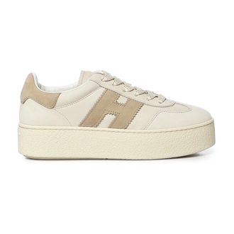 Hogan Trainers - female - Hogan - Sneakers - Beige - 4 1/2 UK - Shoes