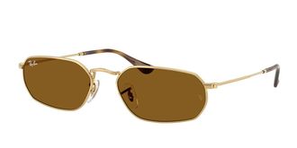 Ray-Ban RB3947 001/33 Mens Sunglasses Gold Size 54