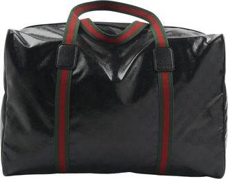 Gucci Weekend Bags, female, Black, Size: ONE SIZE Duffle Maxi