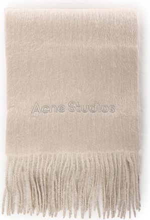 Acne Studios Winter Scarves - unisex - Wintersjaals - Beige - ONE Size - Accessoires