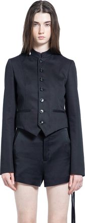 Ann Demeulemeester Bab Stand Collar Blouson