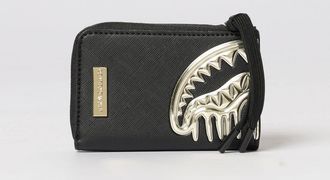 Sprayground Portafoglio Gold And Dangerous Sprayground in pelle sintetica saffiano