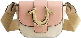 True Religion Color Block Crossbody in Port at Nordstrom