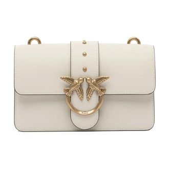 Pinko Pinko, Dames, Tassen, Wit, Maat: ONE Size Leer