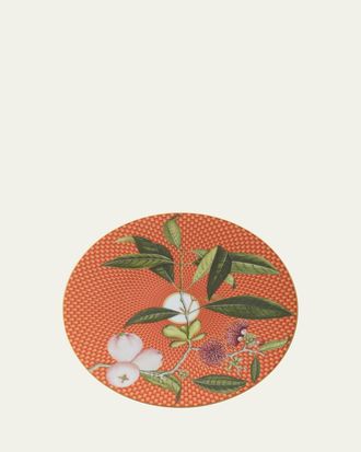 Raynaud Tresor Fleuri Water Apple Dessert Plate