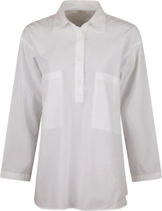 Stenstr&ouml;ms Elin Blouse - Dames - Blouses - Wit - L - Katoen - Overhemden