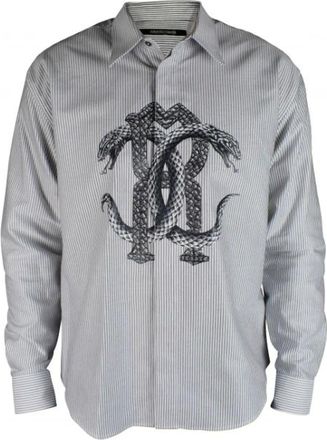 Roberto Cavalli Hombre, Camisas, Azul, Talla: M