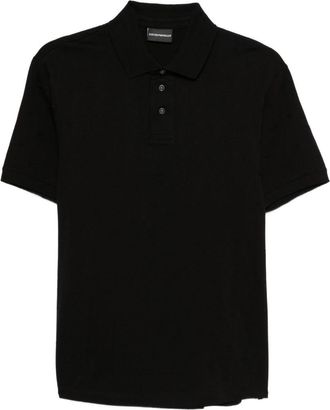 Emporio Armani Logo Baumwoll-Poloshirt