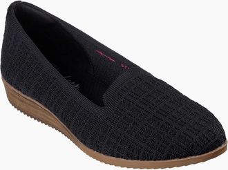 Skechers Womens Sawdust Slip On Trainers Womens - Black - Size: 3.5