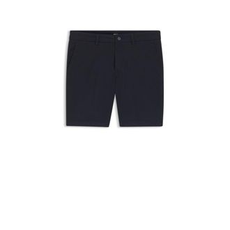 BOSS Modern-fit shorts in stretch-cotton twill