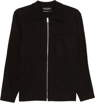 Marc O'Polo Vest met ritszak - Bruin