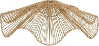 Atmosphera Pantalla De L&aacute;mpara Gino Redonda, 78 Cm De Di&aacute;metro, Color Beige - Atmosphera Cr&eacute;ateur DInt&eacute;rieur