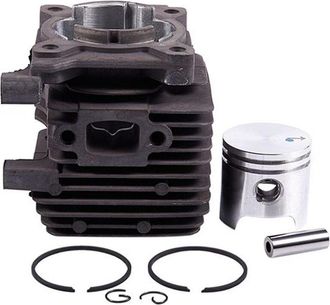 OEM Kit Piston Cilindro - 34 Mm - Para Desbrozadora - Compatible Fs55 Fs45 Br45 Hl45 Hs45 Hs55 Km55 - 1 Unidad