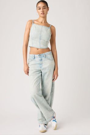 Levi's Baggy Dad Barrel Jeans - Donna - 23X30 - Blu / Cielito Lindo Acid