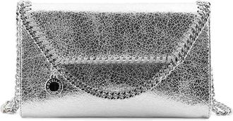 Stella McCartney Falabella Metallic Fabric Shoulder Bag