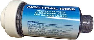 WK Filtro Neutralizzatore di Condensa Scarico Caldaie 3/4 mf Made in Italy