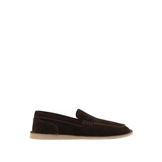 Dolce & Gabbana Loafers, male, Brown, Size: 8 1/2 US Mocassino