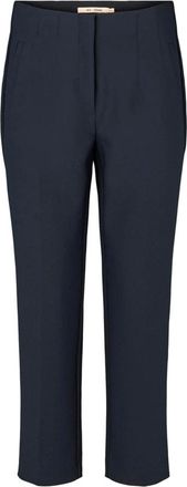 Rue de Femme Olana Broek - Dames - Straight fit broeken - Blauw - XL - Polyester - Broeken