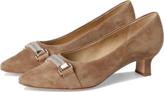 Vaneli Torey High Womens Heels Military Suede : 9.5 N (AA)