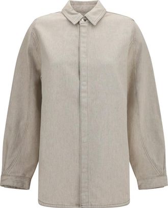 Jacquemus Beige Straight Solid Shirt