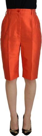Dolce & Gabbana Zijde Bermuda Shorts