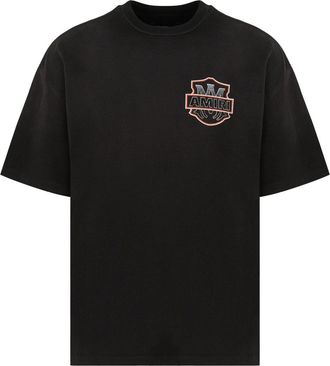 Amiri AMERICAN DREAM CRYSTAL OS TEE Size: XXL, colour: BLACK