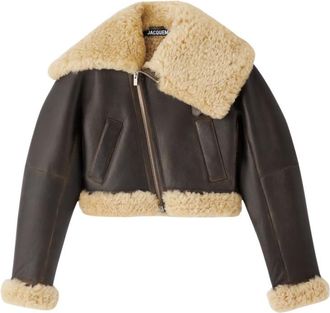 Jacquemus Dark Brown Cropped Jacket