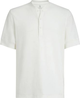 Brunello Cucinelli T-shirt con maniche corte - Bianco