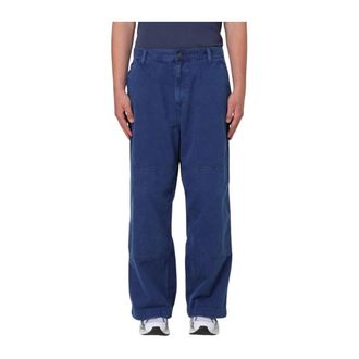 Carhartt Work in Progress Wide Trousers, male, Blue, W32, Relaxed Fit Painter Trousers