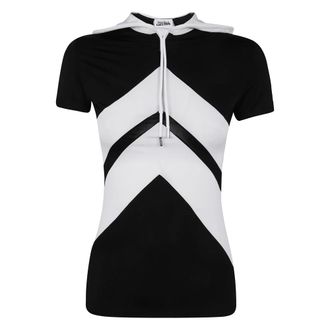 Jean Paul Gaultier Dames, Tops, Veelkleurig, Maat: XS Viscose
