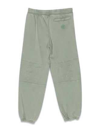 GCDS Cotton Trousers - Green