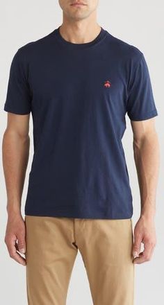 Brooks Brothers Classic Cotton Jersey T-Shirt in Navy Blazer at Nordstrom Rack, Size Xx-Large