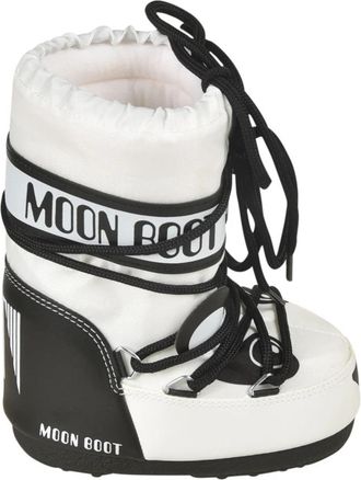 Moon Boot Icon Boots - Dames - Winterlaarzen - Wit - 39 EU - Leer - Schoenen