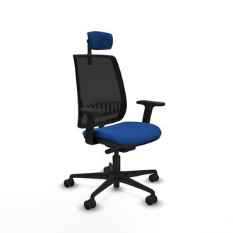 Piqueras y Crespo Silla De Oficina Piqueras Y Crespo Alares Negro Confort Ajustable