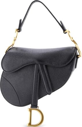 Dior Saddle Handbag Leather Mini shoulder bag - Zwart