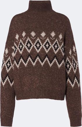 Lisa Yang Gudrun Fair Isle jacquard cashmere sweater