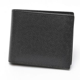Louis Vuitton Black Taiga Leather Wallet (Bi-Fold) (Pre-Owned)