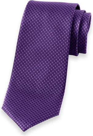 Paul Fredrick Houndstooth Woven Silk Tie