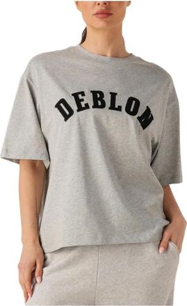 Deblon Sports Tops, Dames, Grijs, XL, Katoen, Dames Tops & T-shirts Lou T-shirt