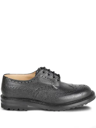 Churchs McPherson LW geperforeerde Oxford schoenen - Zwart