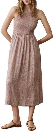 Marine Layer Darcy Floral Smock Midi Dress in Bouquet at Nordstrom, Size X-Small