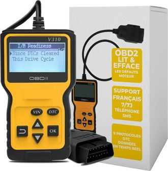 OEM Estuche De Diagn&oacute;stico Franc&eacute;s: Lee Y Borra C&oacute;digos De Falla Y Luz Del Motor En Menos De 3 Minutos. Vendedor Franc&eacute;s. Soporte Telef&oacute;nico Disponible La