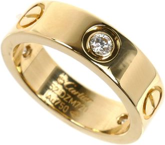 Cartier Yellow Gold (18K) Band Ring (Pre-Owned)