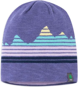 Stio | Kids Koa Reversible Beanie Hat in Lavender Haze/Nightfall