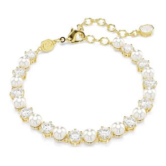 Swarovski Matrix Armband - Dames - Armbanden - Geel - ONE Size - Accessoires