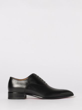 Christian Louboutin Brogue Shoes Men color Black