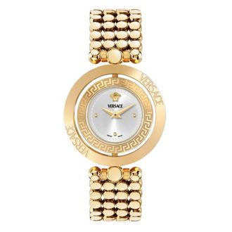 Versace Delicate Horloge - Dames - Horloges - Geel - ONE Size - Accessoires